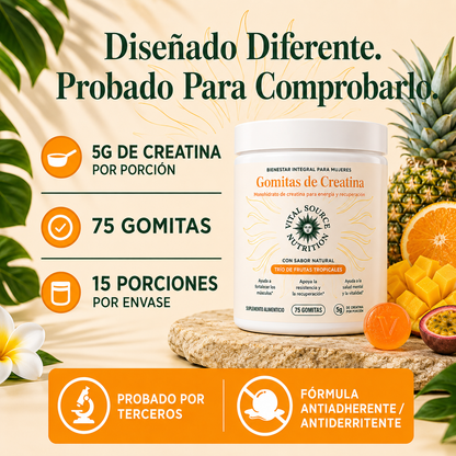 Gomitas de Creatina Trasforma tus curvas
