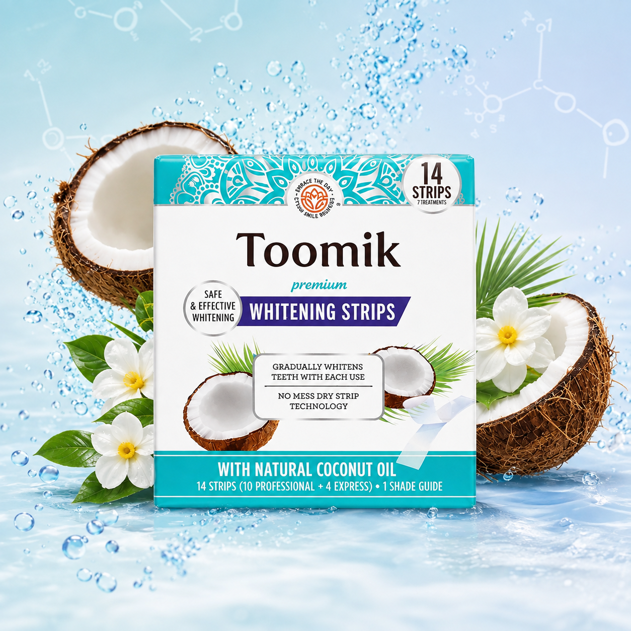 Toomik™ - Tiras Blanqueadoras de coco