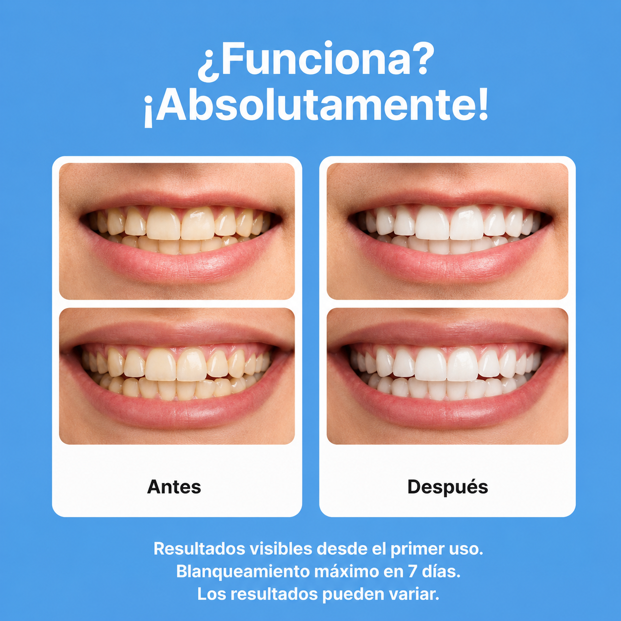 Toomik™ - Tiras Blanqueadoras de coco