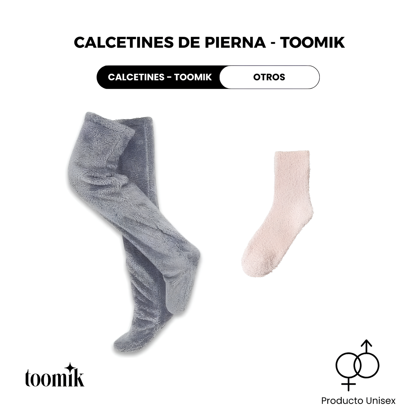 Calcetines de pierna cálidos - Toomik