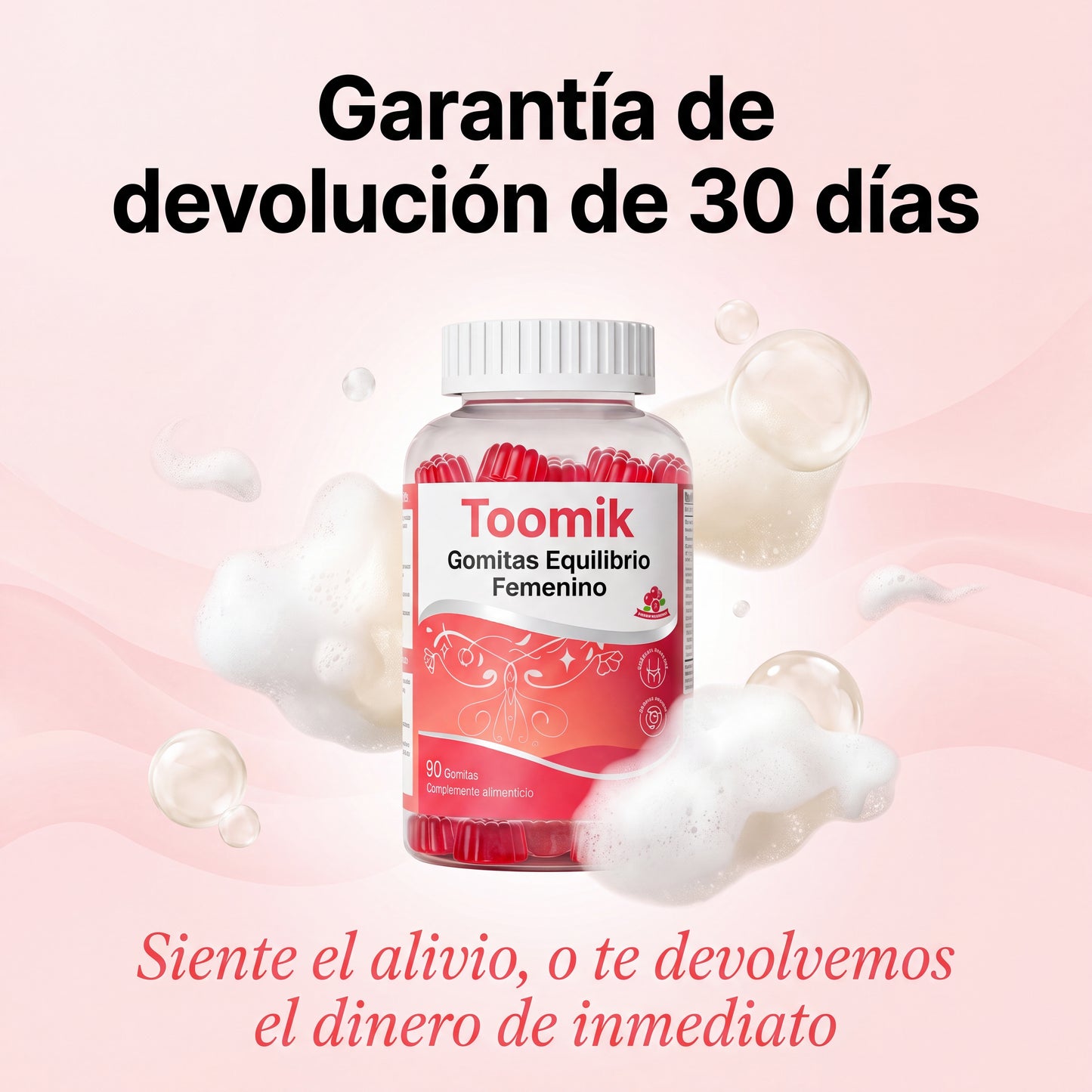 Gomitas probióticas de arándano