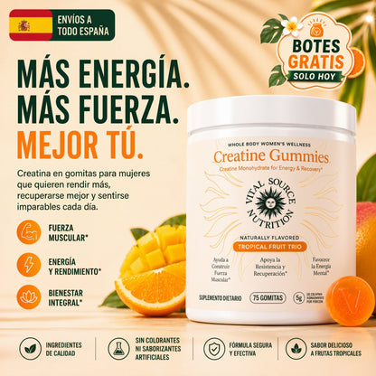 Gomitas de Creatina Trasforma tus curvas